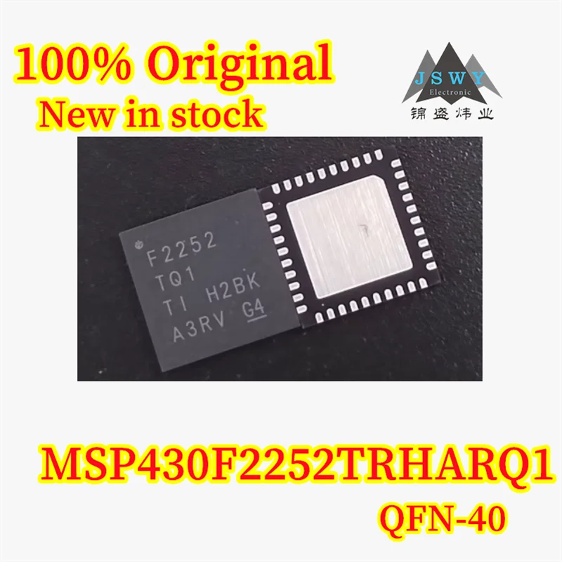 

(1/5PCS) 100% New MSP430F2252TRHARQ1 MSP430F2252 F2252Q1 QFN40 16-bit Microcontroller - In Stock, Original Chipset
