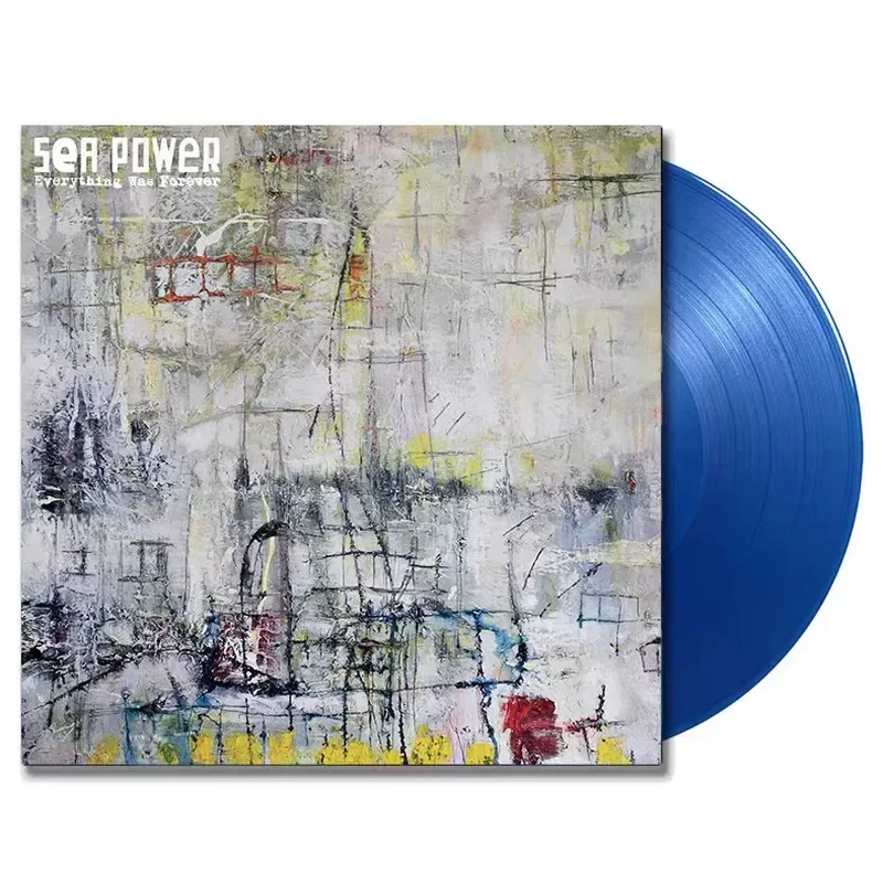 

Sea Power Everything Was Forever Limited Blue Glue LP Vinyl for Vinyl Record Players