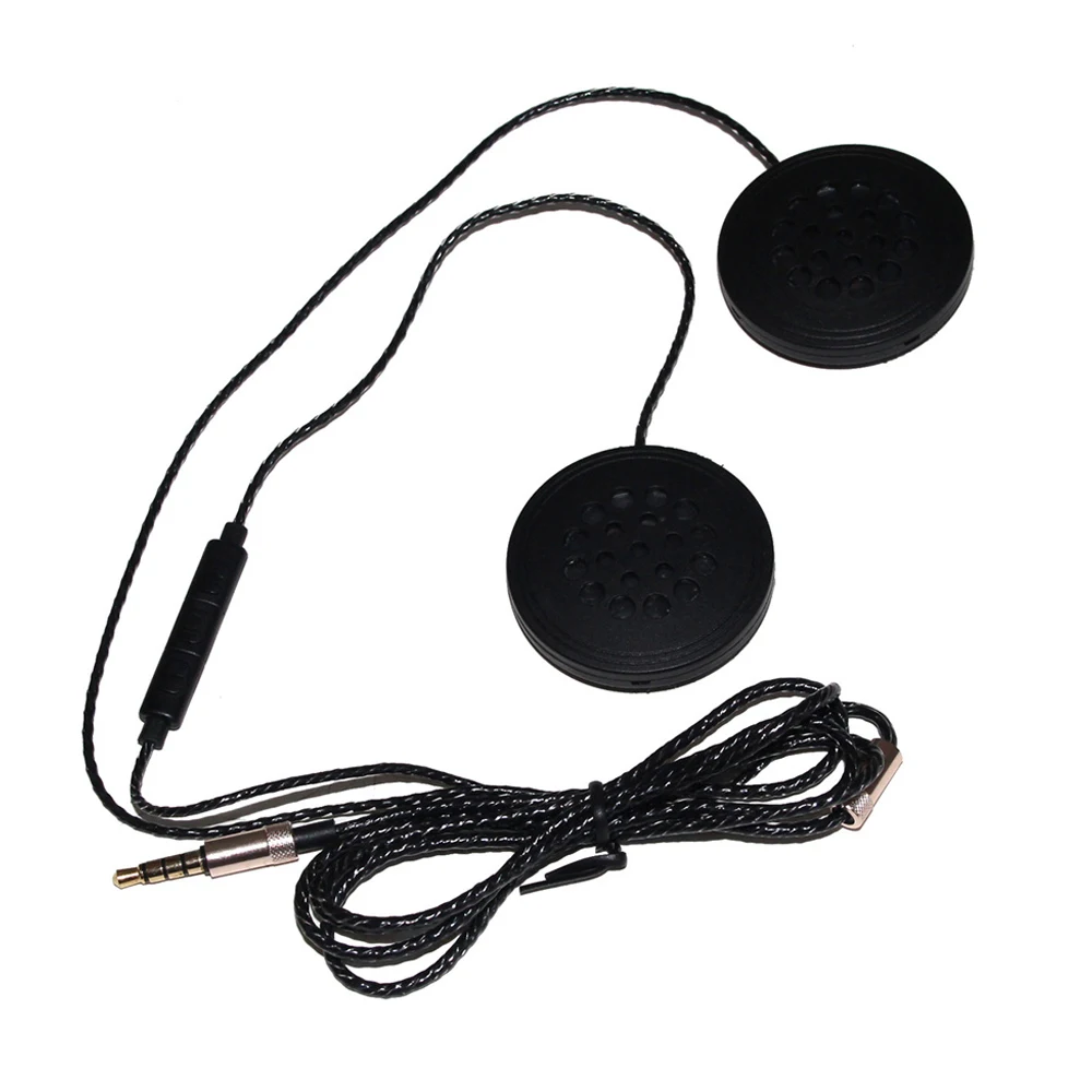 Motorcycle Helmet Headset Anti-interference Wireless Stereo Earphone HiFi Music Player Speaker 3.5mm Port Motor Bike Headsets