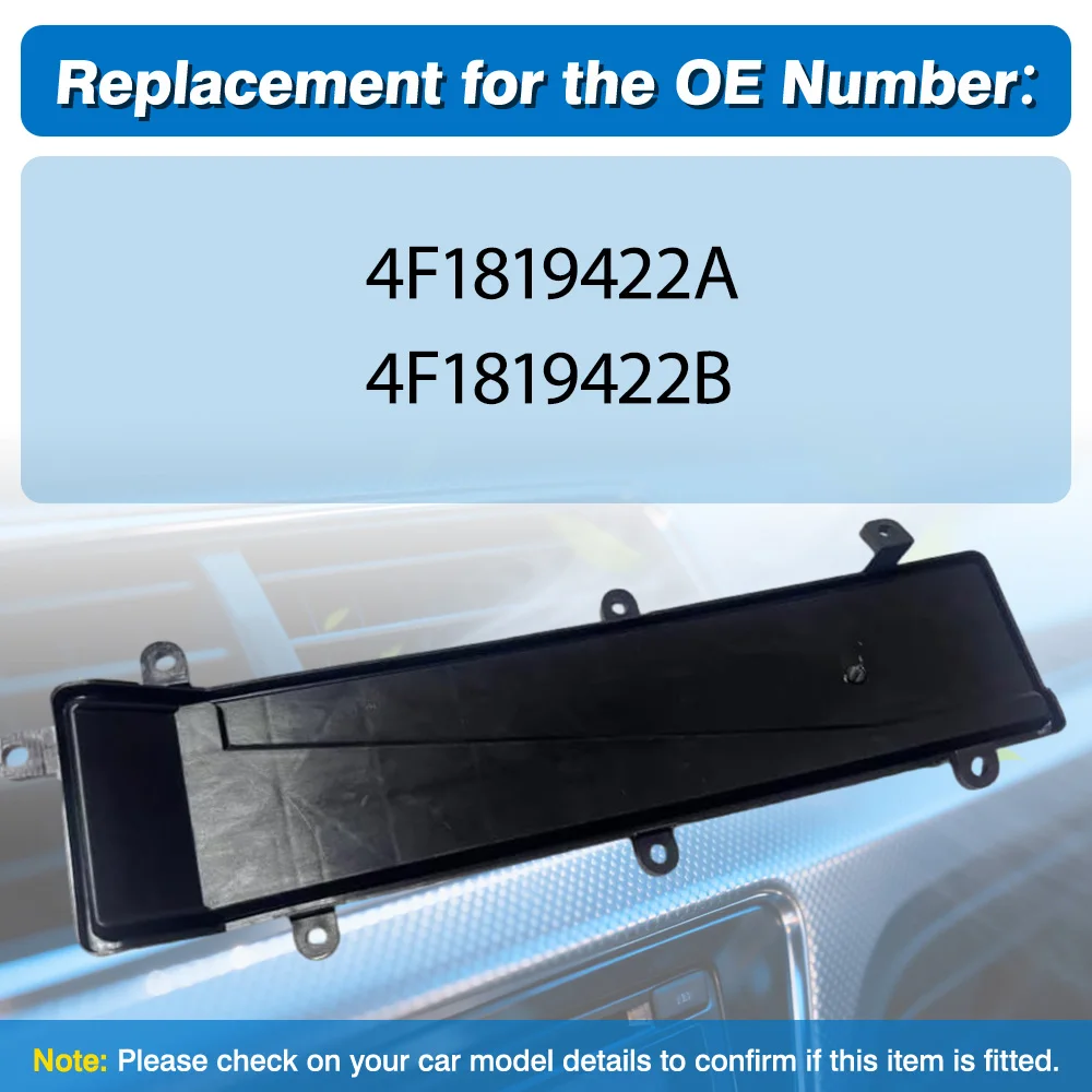 

Car Cabin Air Filter Cover Replacement 4F1819422A 4F1819422B For Audi A6 S6 RS6 C6 A6L C6L R8 Type 42 / Gen 1 Car Accessories