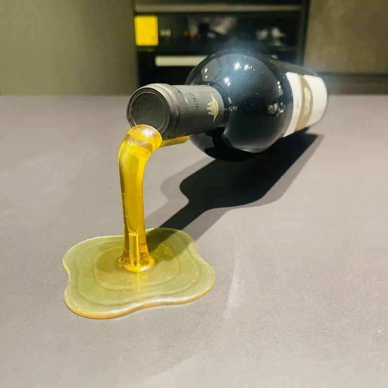 1pc Personalized Wine Bottle Rack: High-Footed Wine Holder, Suitable for Home Use.