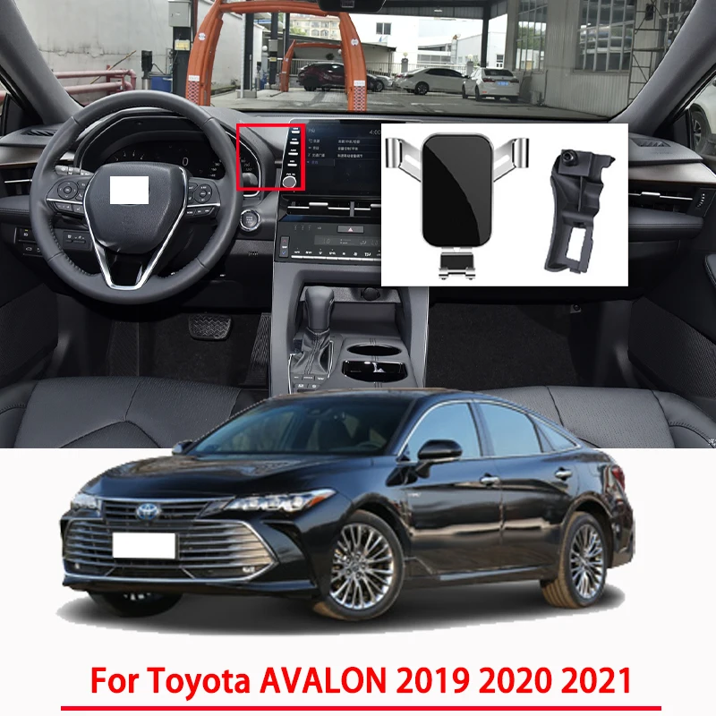 Car Accessories Mobile Phone Holder for TOYOTA AVALON 2019 2020 2021 Gravity Navigation Special Bracket GPS Support