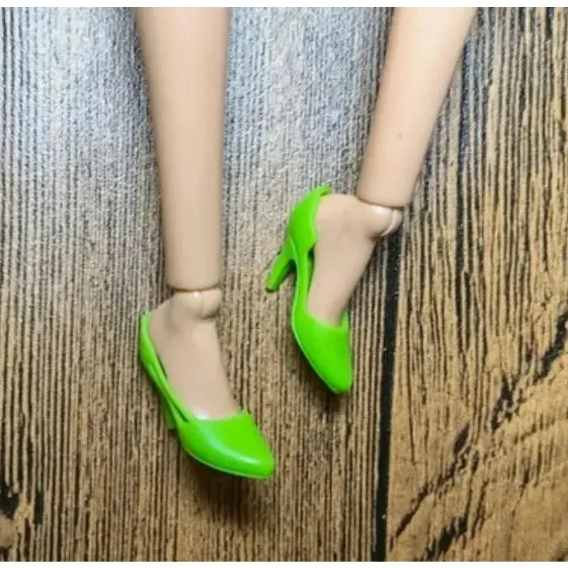 Doll high heels flat feet shoes boots gifts accessories for your 1/6 curvy Bbie dolls TpQ3