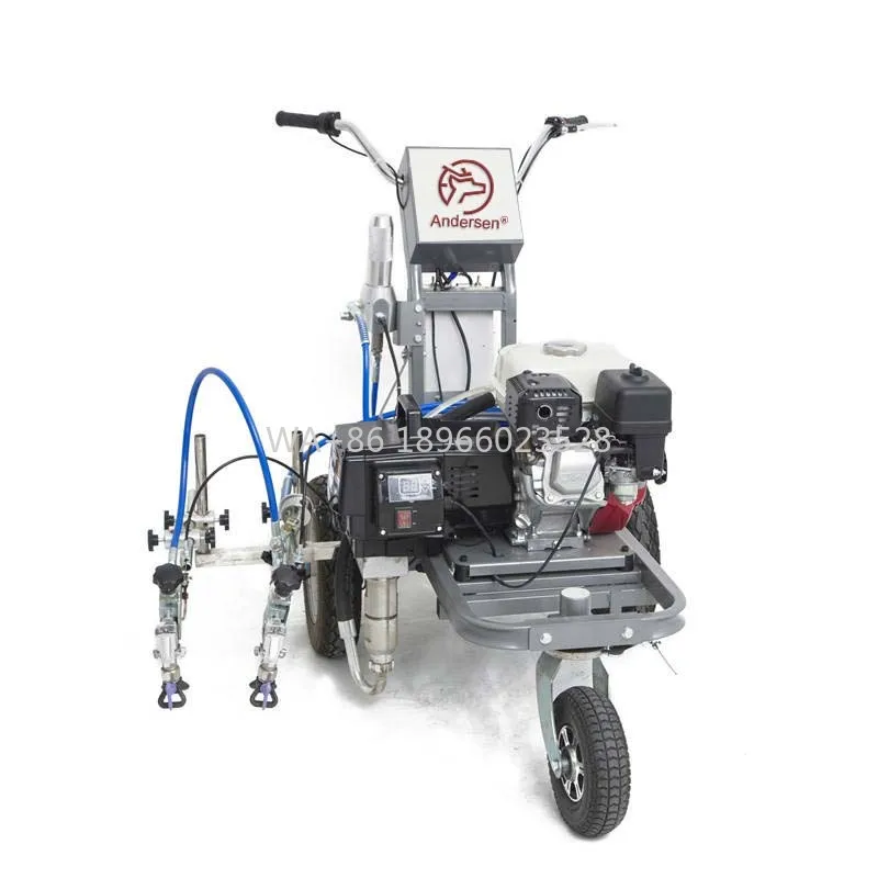 Novas máquinas eficientes de linha rodoviária, soluções avançadas de marcação com bomba confiável e componentes do motor