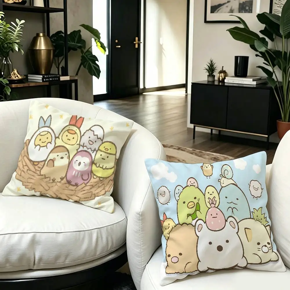 Cartoon Sumikko Gurashi pillow cover sofa cushion cover home room decoration children gift