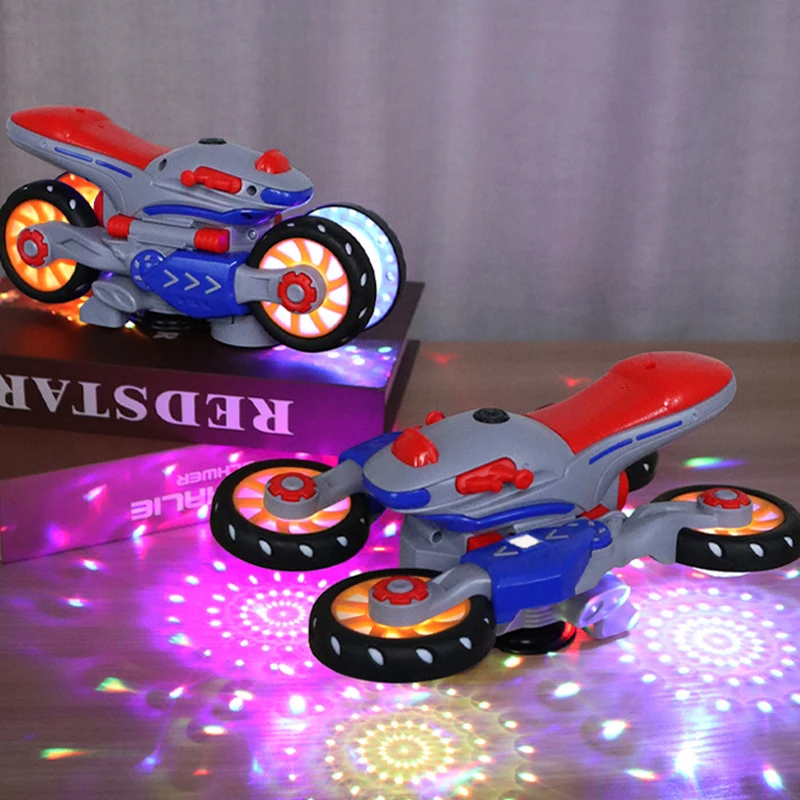 Electric Light And Music Deformation Motorcycle, Deformation Motorcycle With Light And Music, 360° Rotation