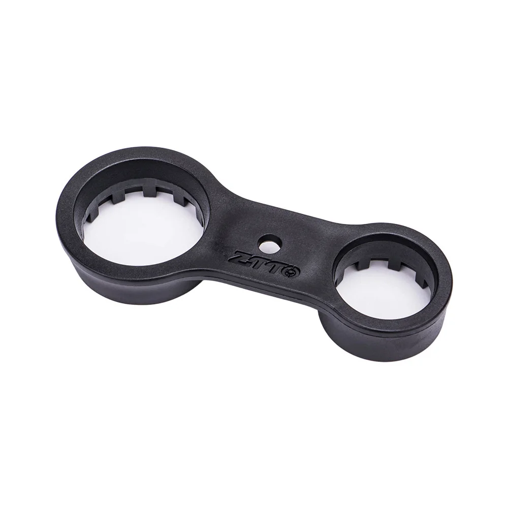 Double Ended Bike Bottom Bracket Wrench Tool, Ferramentas de Reparo, Fit para SR Suntour, XCT, XCM, XCR, MTB, Forquilha Frontal, Destacar