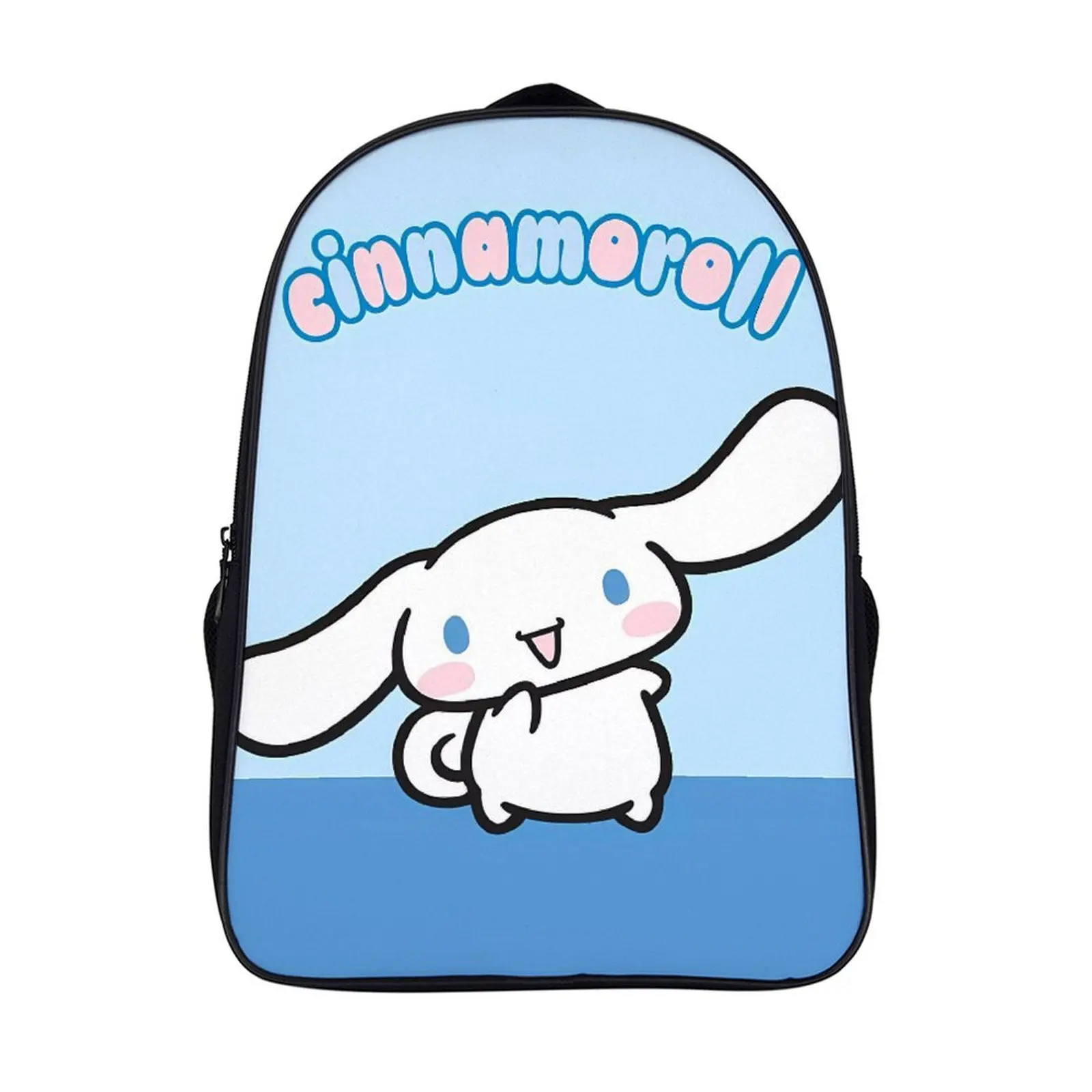 

Fashion Student's Backpack Cartoon Sanrio Cinnamoroll School Bag 16 Inch 2 Compartment Backpack Student Schoolbag