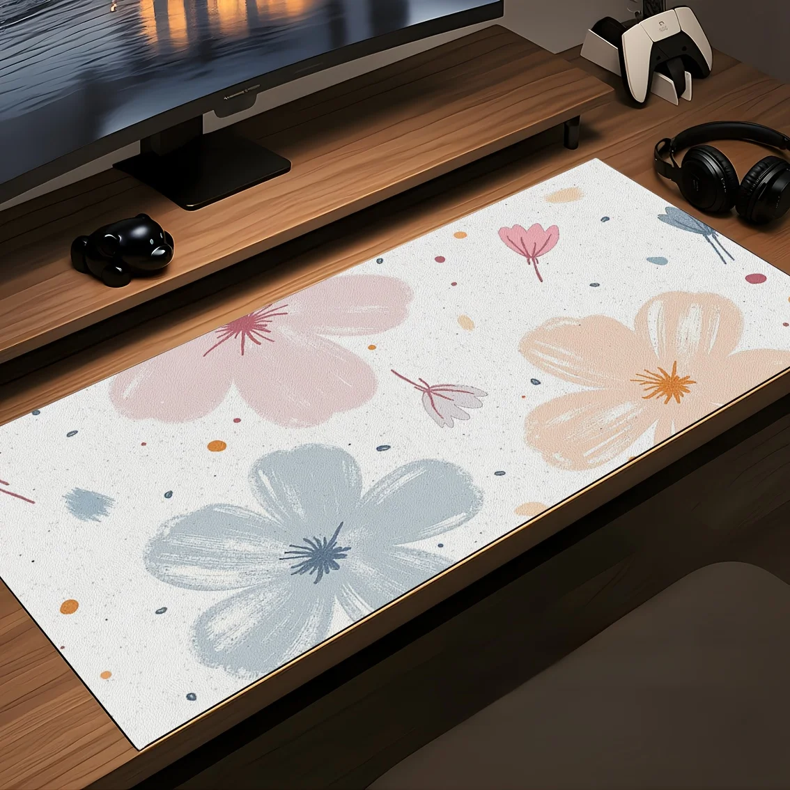 

Desk Pad Mouse Pad Computer Office Desk Desktop Keyboard Pad Home Office Desktop Supplies Desktop Decoration Setup Gaming Mats