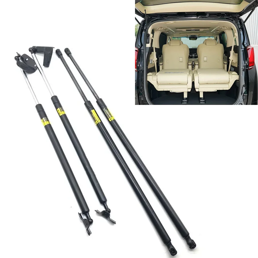 Wooeight 2Pcs Rear Trunk Tailgate Boot Gas Spring Shock Lift Strut Support Bar Rod Fit For Toyota Alphard 20 Series 68960-58110