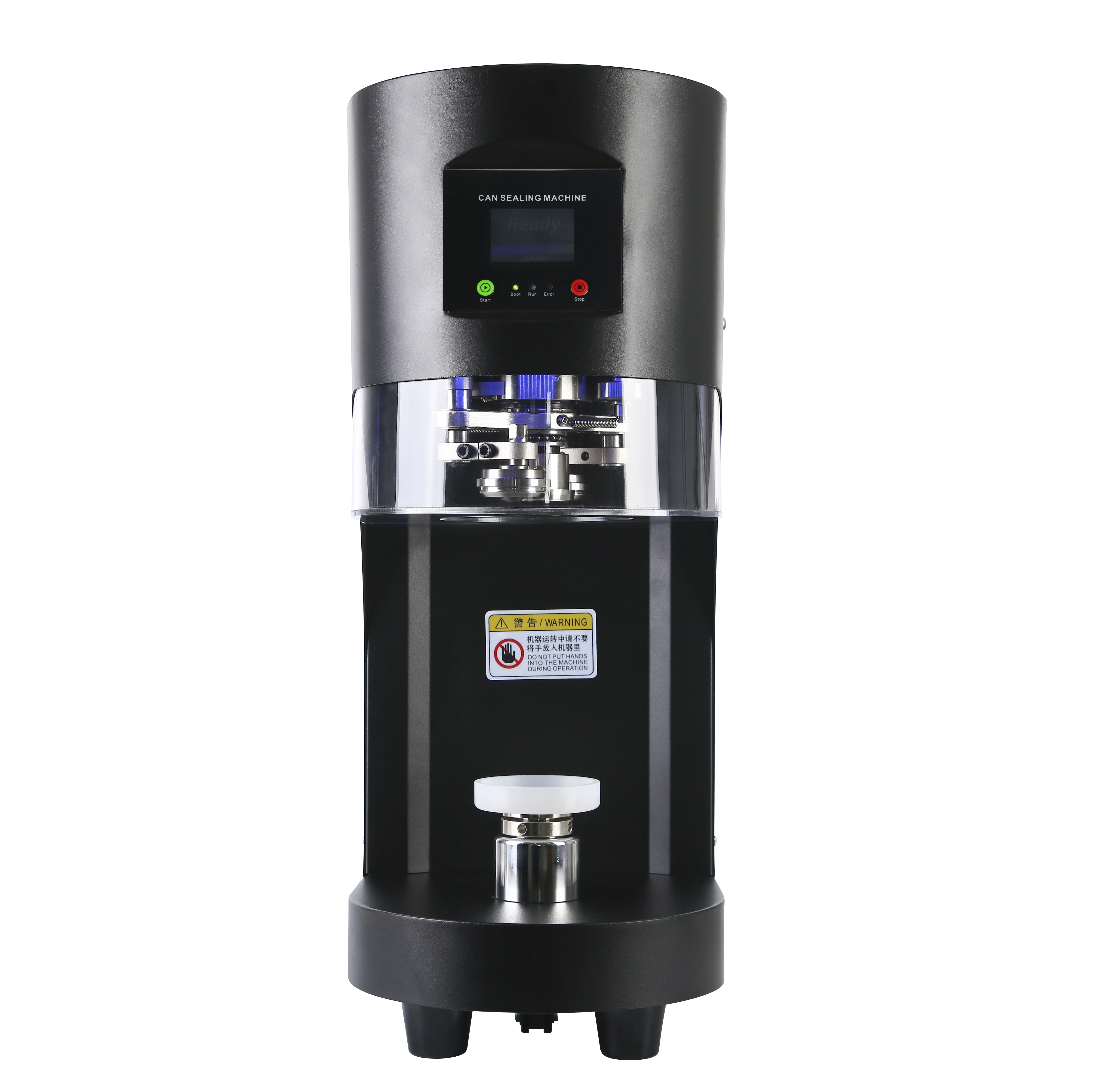 New Automatic Aluminum Beverage Beer Bottle Tin Can Seaming Seamer Sealing Sealer Machine