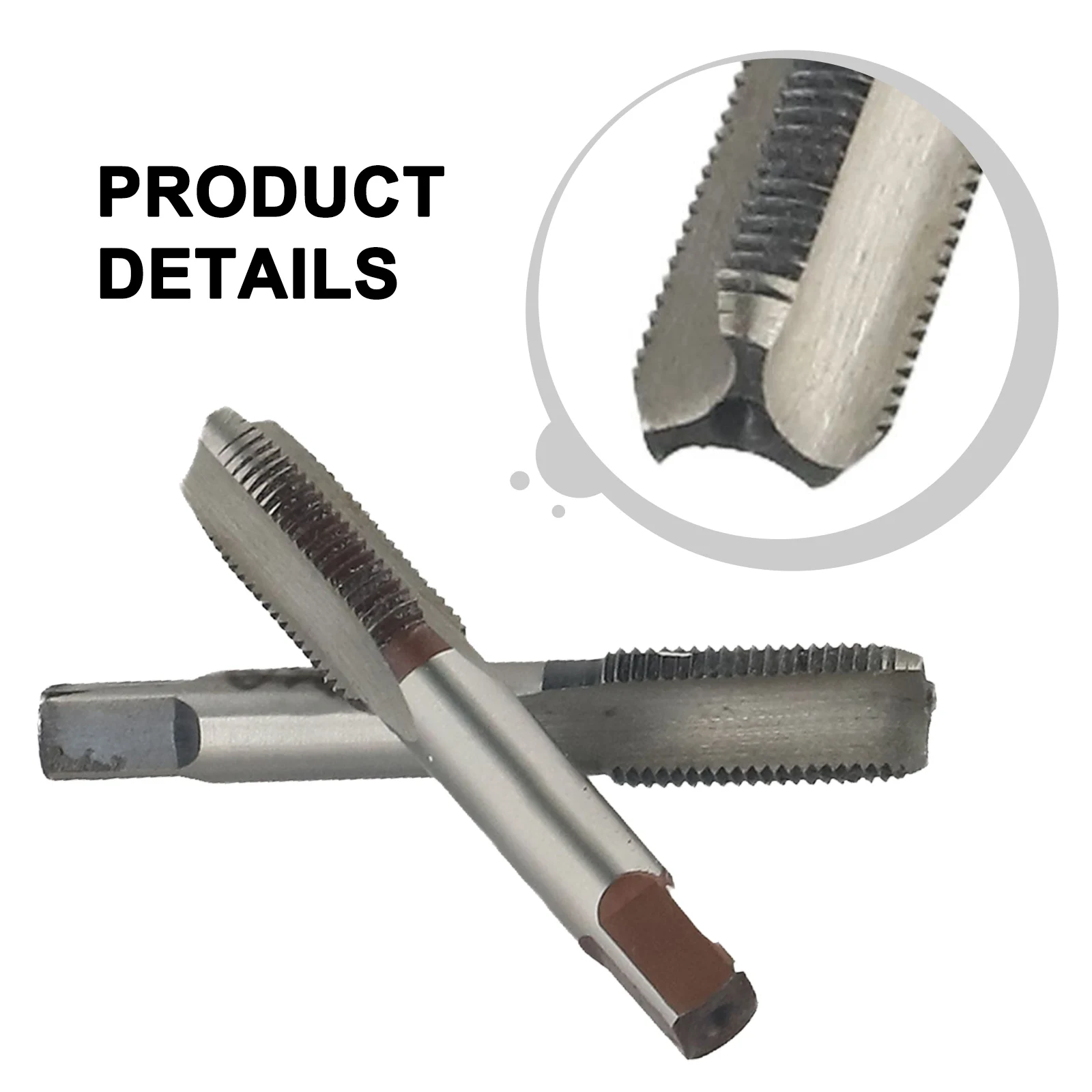 

Metalworking Taps Taps Pitch Silver Thread Accessories HSS Hand Thread M10 X 1mm Pitch M10mmx1 Metric Taper 100% Brand