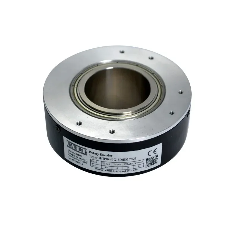 elevator encoder line driver output 3600PPR hollow shaft incremental rotary encoder GHH9040G-3600BML5