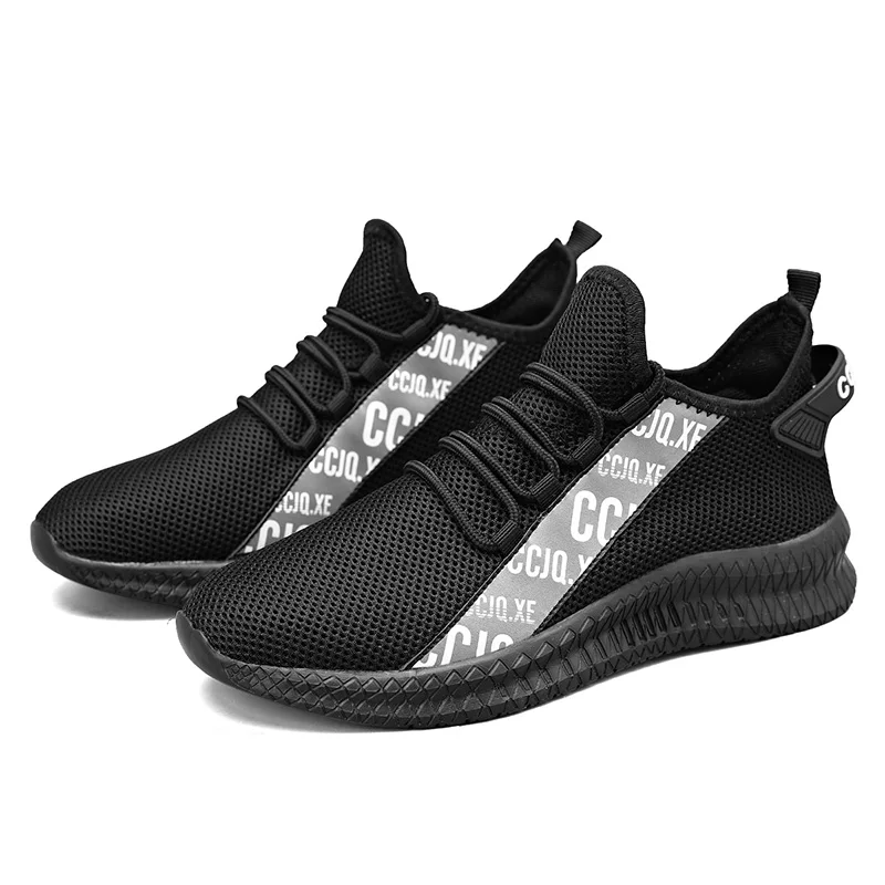 

2026 Large Size Spring and Autumn New Breathable Lightweight Casual Men's Shoes Niche Trend Versatile Flat Sports Men's Shoes
