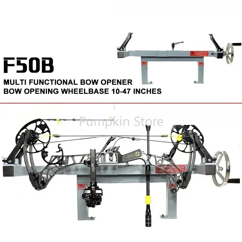 فتاحة القوس والسهم 10-47 بوصة منظم معايرة قاعدة العجلات لاستبدال معدات ملحقات السهم الرماية