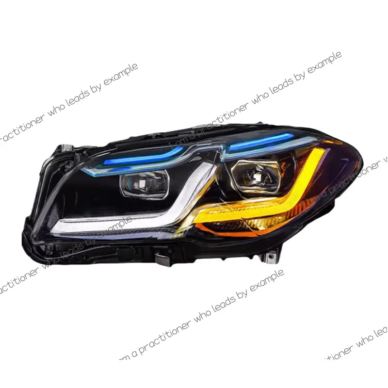 

Suitable for BMW 5 Series 11-17 F10 headlight assembly F18LED daytime running light double lens headlight