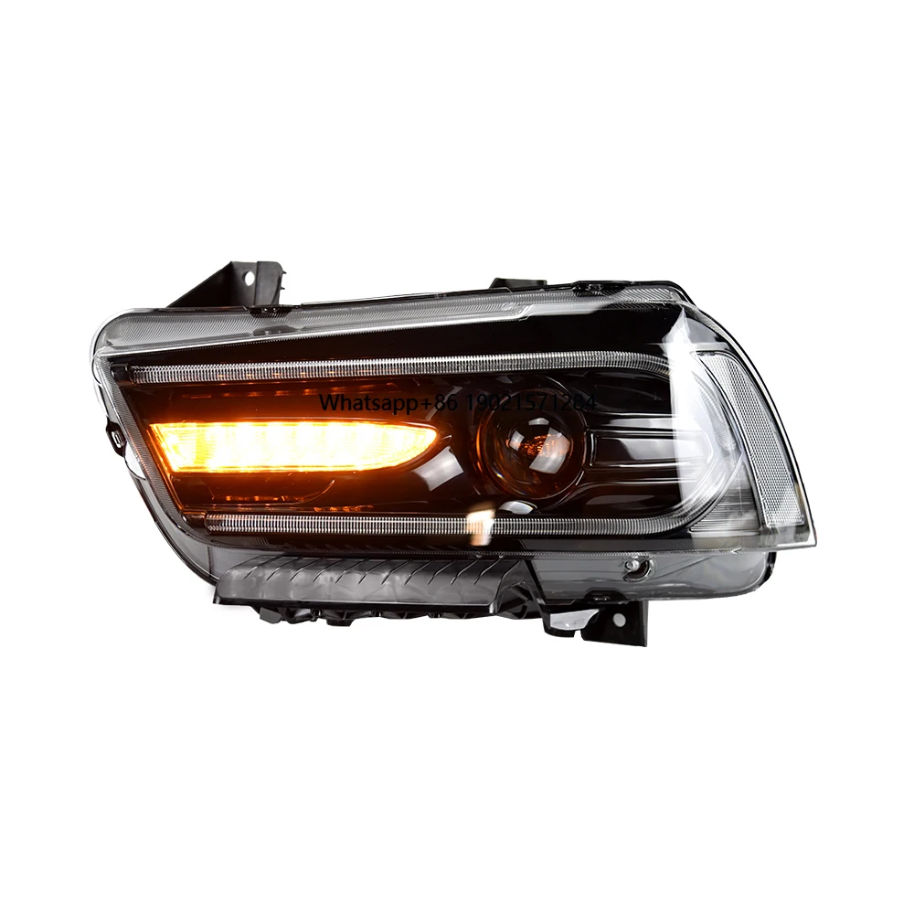 

For Dodge Charger 2011-2014 High-Quality LED Headlight Assembly Projector Lens Lighting Upgrade New Car Tool Accessories