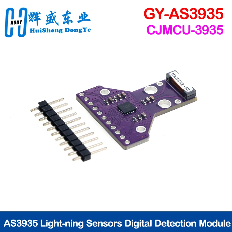 gy-as3935-as3935-ライトニングセンサーデジタル検出モジュール-spi-i2c-インターフェース距離検出-arduino-用
