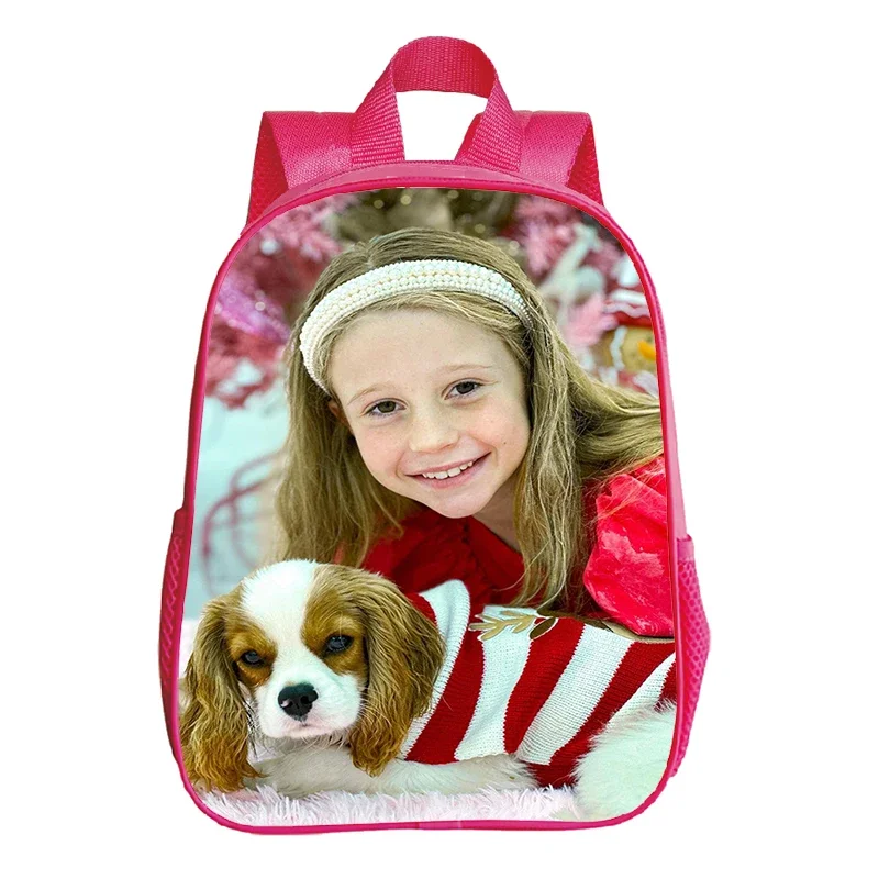 Kawaii Girl Like Nastya Backpack for Preschool Girls Kids Kindergarten School Bag Toddler Pink Bookbag back to school gift bag