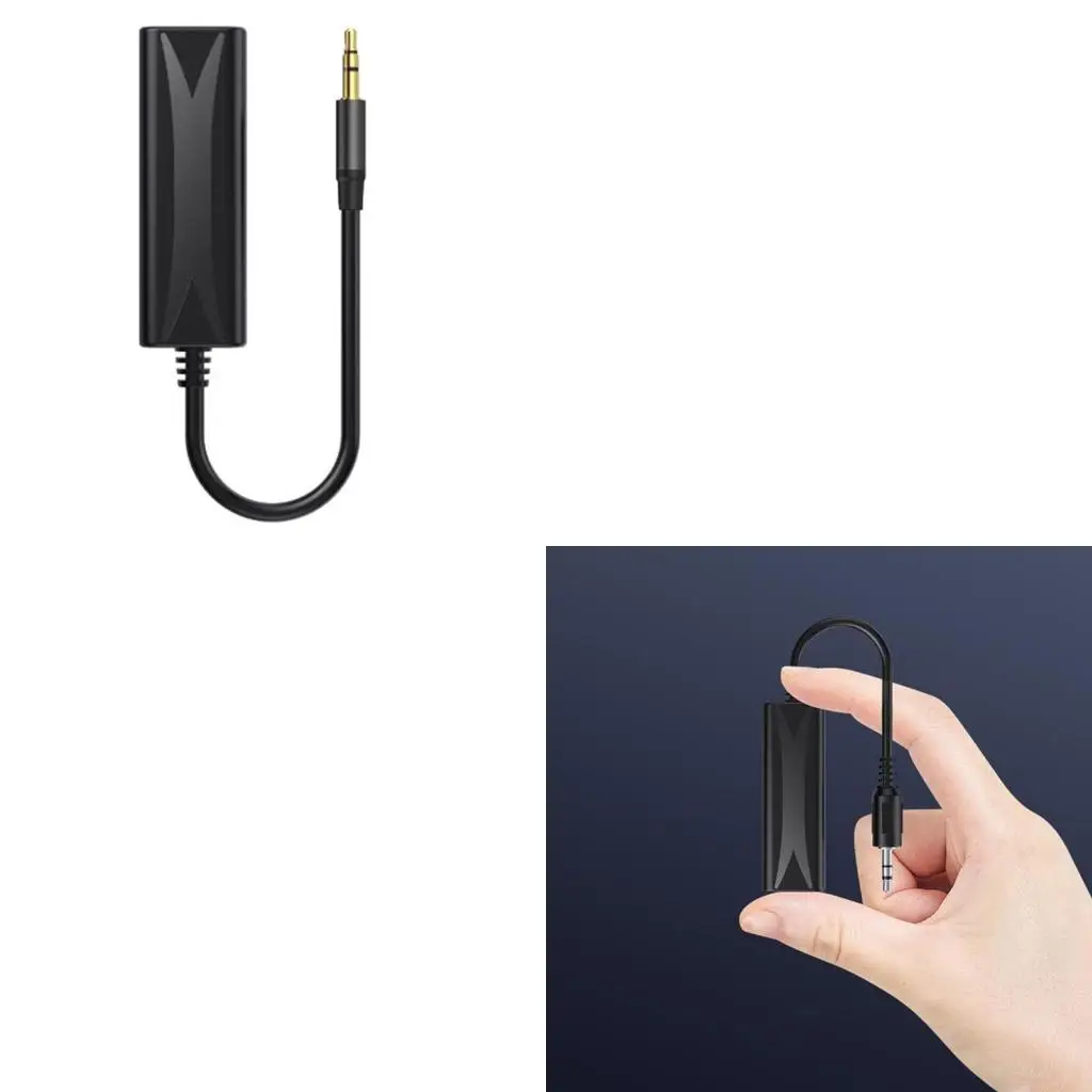  3.5mm Auditory Cable with Noise Isolator for Improved Sound in Home Car Auditory Setups