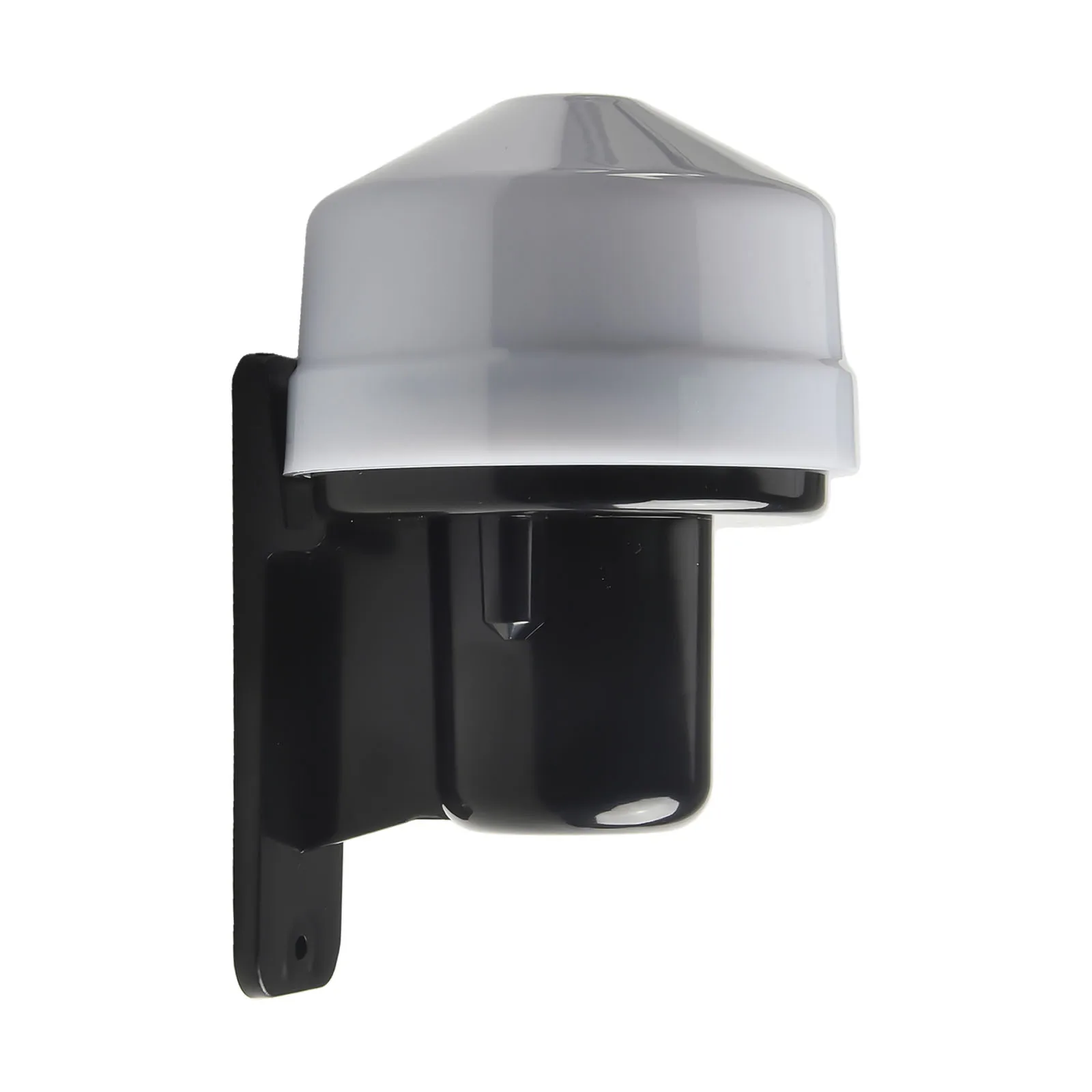 1pcs Electronic Photocell Sensor Abs Outdoor Weatherproof Light Switch IP44 Rated Wall Mounted Electronic Control Device