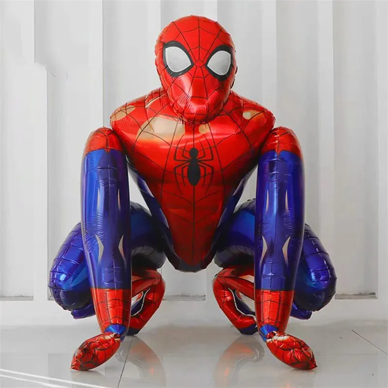 SpiderMan Birthday Party Decorations Balloons Disposable Tableware Plate Cup Spider Theme Event Party Supplies for Boy Kids Gift