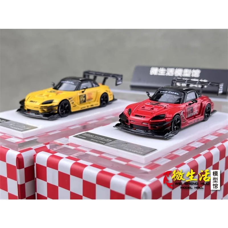 

Ограниченный запас 1:64 S2000 AP1, модель автомобиля из статической смолы Top Fuel Type-RR, подростковая игрушка, детский подарок на день рождения.