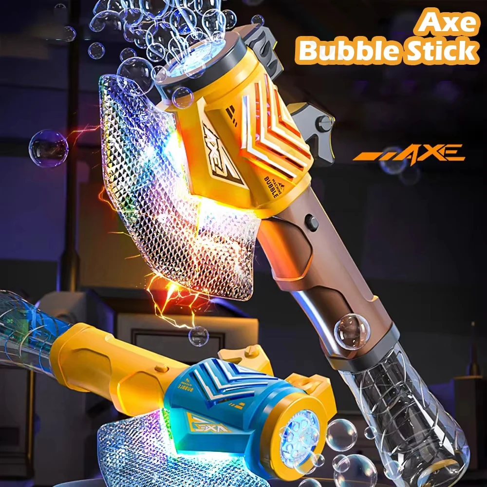 

Топор, ручная машина для изготовления пузырей, машина для выдувания пузырей, полностью автоматическое освещение, создатель пузырей, уличный подарок на день рождения, свадьбу