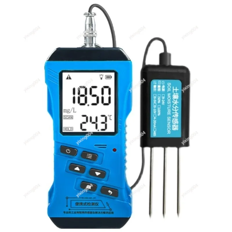 Multi-function Soil Tester, Detect Temperature Humidity PH EC Value and Nutrient Content