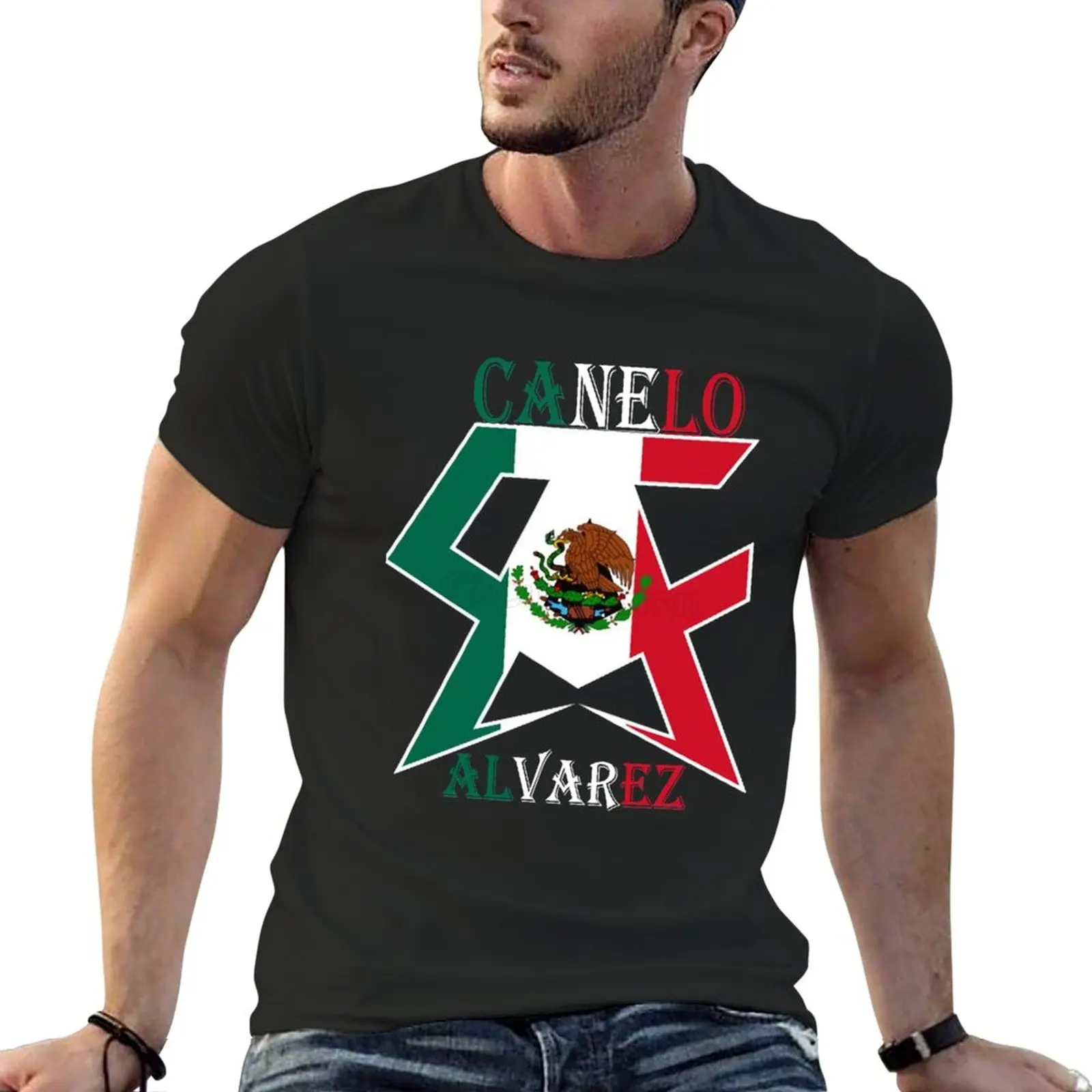 New Canelo Alvarez T-Shirt quick drying t-shirt custom t shirts blank t shirts workout shirts for men