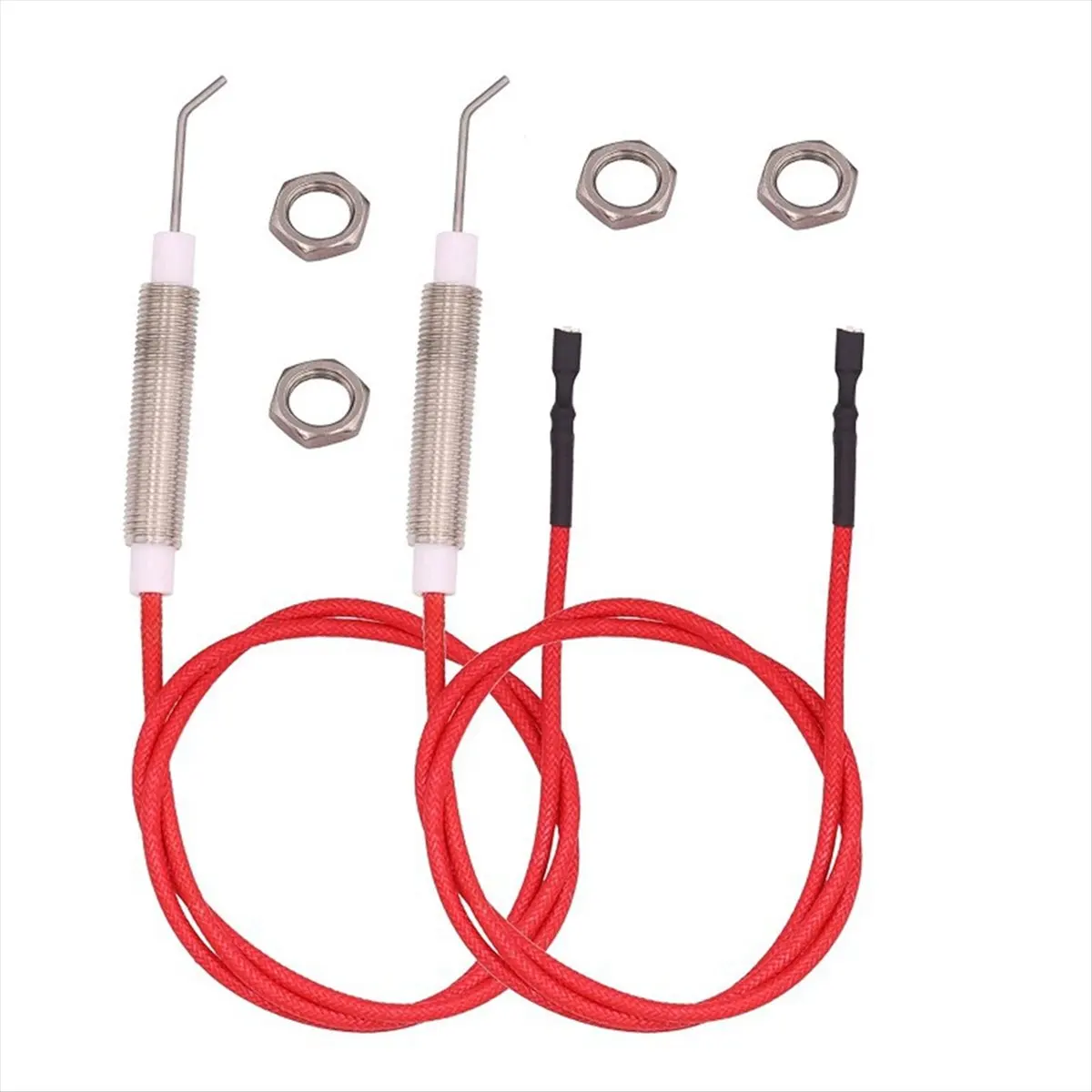 ABUA Gas Grill Igniter Push Button Control Automatic Switch Ignition AA Battery with Electrode Spark Ignitor for Gas Grill