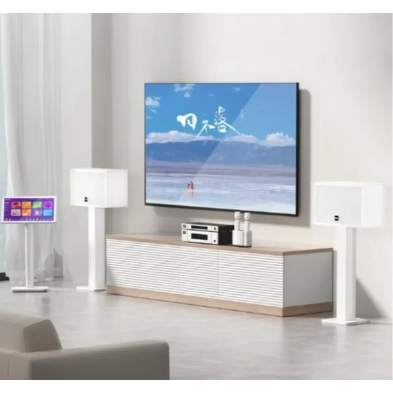 Home ktv audio set, song ordering touch all-in-one machine, cinema karaoke full set of equipment