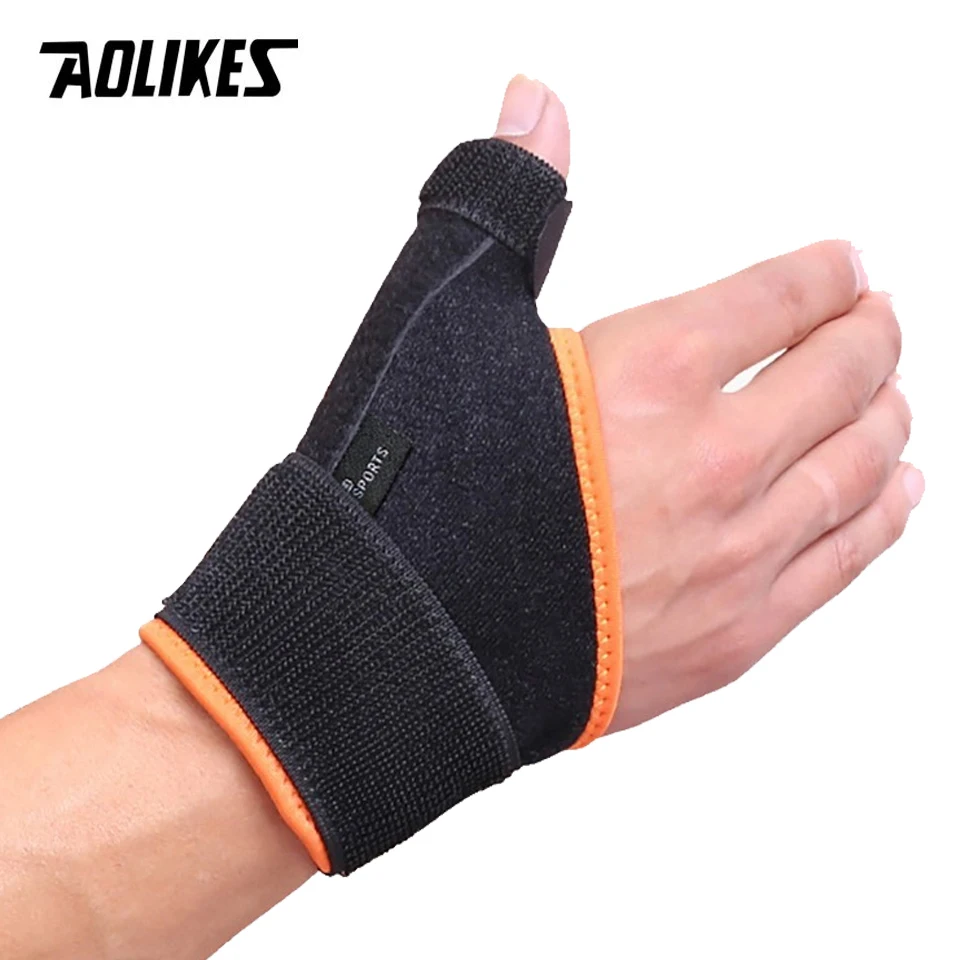 AOLIKES 1PCS Wrist Brace Thumb Brace, Wrist Support Thumb Spica Splint,Wrist/Hands/Thumb Stabilizer for Sprains, Arthritis