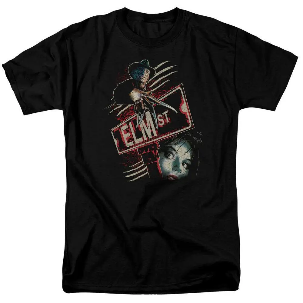 Nightmare on Elm Street Elm St Movie Graphic T-Shirt Cotton Men Women Streetwear Tee