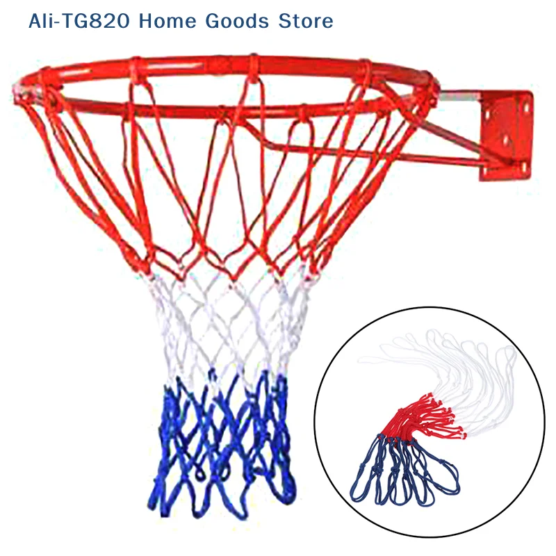 

[TG820]Standard Basketball Net Nylon Hoop Goal Standard Rim For basketball stands