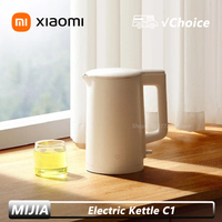 XIAOMI MIJIA Electric Kettle C1 Fast Hot boiling Stainless 1500W Water Kettle 220V Teapot 1.5L Smart Electric Kettles For HomeCN