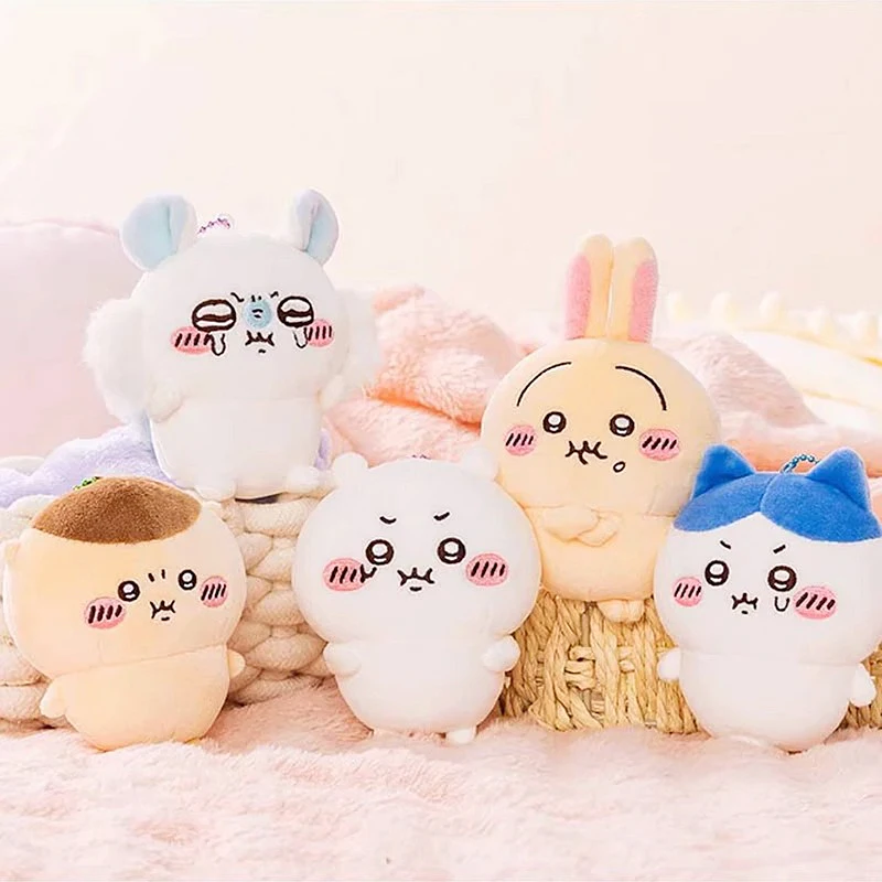 

Kawaii Hachiware плюшевые игрушки милый аниме Shisa Momonga плюшевый брелок-подвеска для фанатов подарок рюкзак очаровательный брелок подарки
