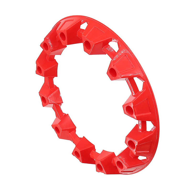 8/10inch ATV Wheel Trim Hub Protection Decor Rim Cap Universal Vehicle All Terrain wheel Plastic Cover fit to 8/10inch tires