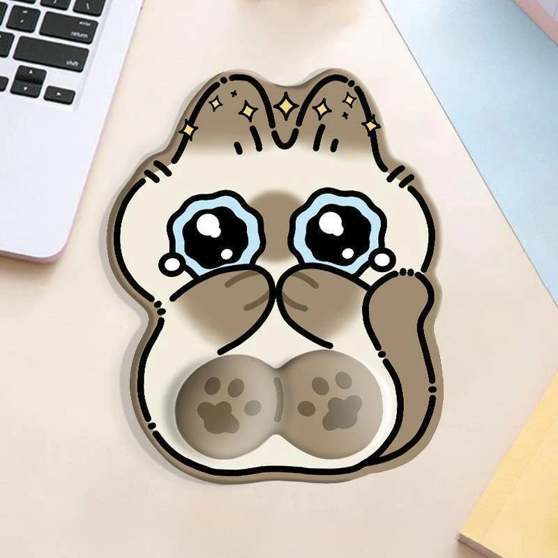 Azuki Mouse pad Cartoon and Cute Fashionable Personalized Creative High-Value Portable Home Office Computer Wrist Rest Soft Pad - view 3