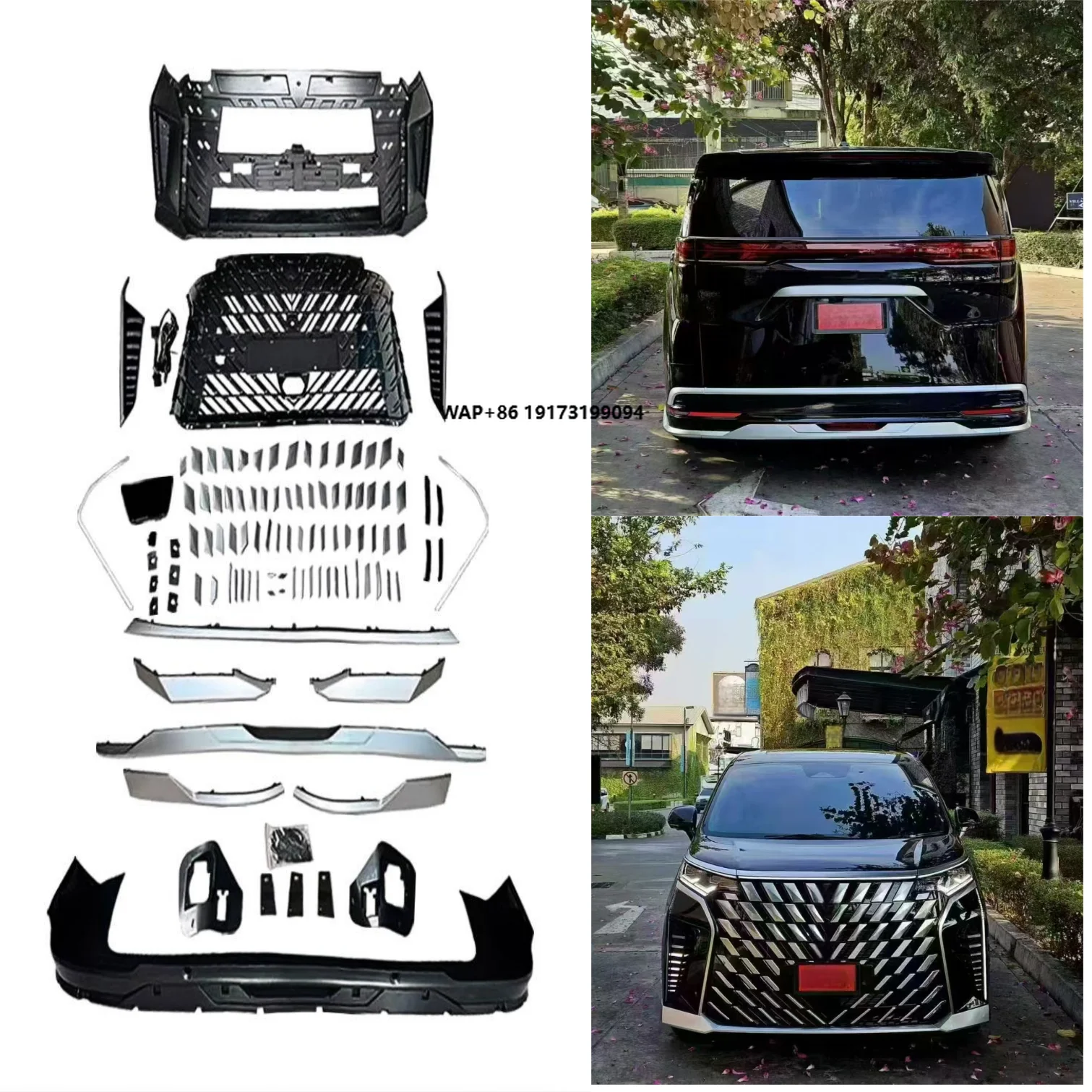 

New Auto Body Kits for B-YD Denza D-9s Including Bumper Type Accessories