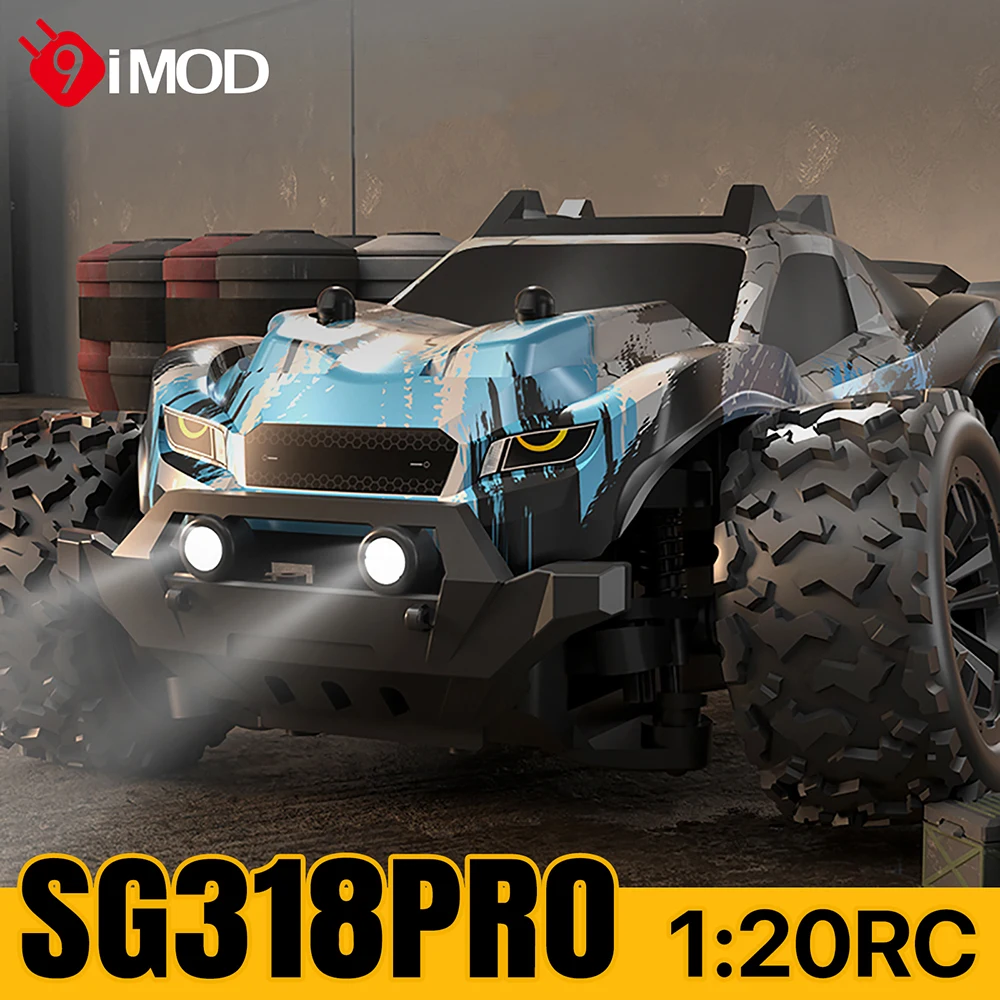 

9IMOD SG318PRO RC Car Racing 1/20 2.4GHz Drift High Speed SUV Large Foot Climbing Vehicles With Light Stunt Car Toy For Kids