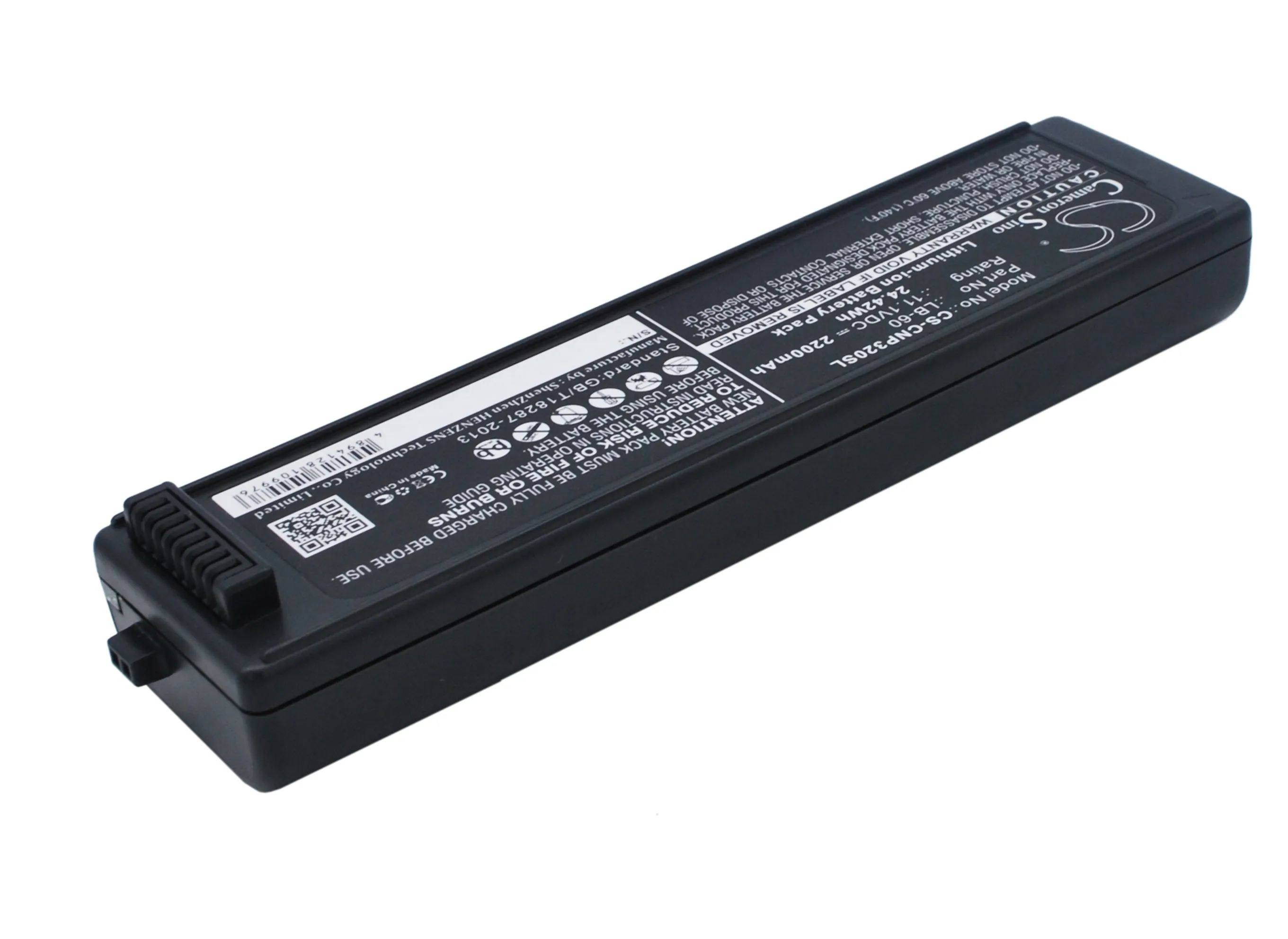 Printer 2200mAh/24.42Wh Battery For Canon：2446B003  K30274  LB-60  QK1-2505-DB01-05 LK-62 PIXMA iP100 PIXMA iP100 min i320 i260