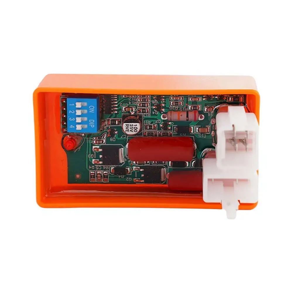 دراجة نارية الإشعال 6 دبوس 5 دبوس التيار المتناوب CDI صندوق 4 دبوس تيار مستمر CDi مع DIP التبديل سرعة الحد 4000-12000 ل BIZ100 SUPER100 XY50-Q WEB100