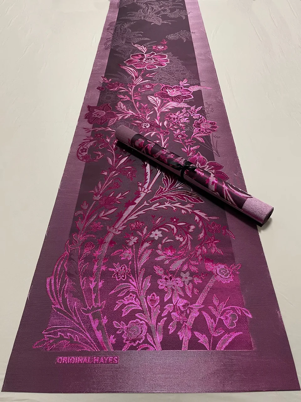 Luxuriöses Grandmaster Hayes Gele & Ipele Set 2-teilig, Nigerianischer Aso Ebi Sego Stoff für Afrikanische Kopfbedeckungen & Turbane, 48x210cm TX-6 – Detail 12