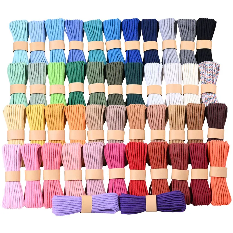 4mmx10m Colorful Cotton Rope DIY Macrame Cord for Wall Hanging Bag Making Craft Braided Decor Cotton String Handmade Supplies
