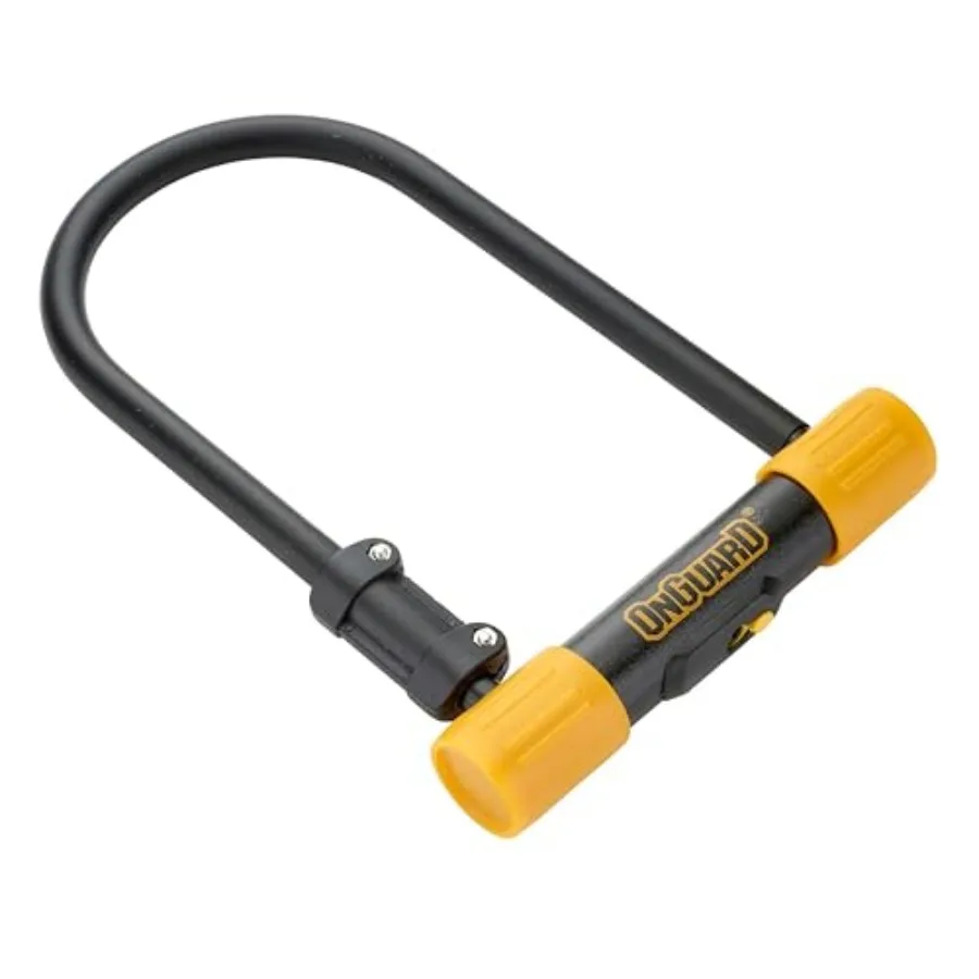 OnGuard Bulldog LS U-Lock 13mm Hardened Steel Shackle X2P Double Bolt Lock Z-Cylinder Core Extended 340x175mm Frame 5 Keys 1 LE