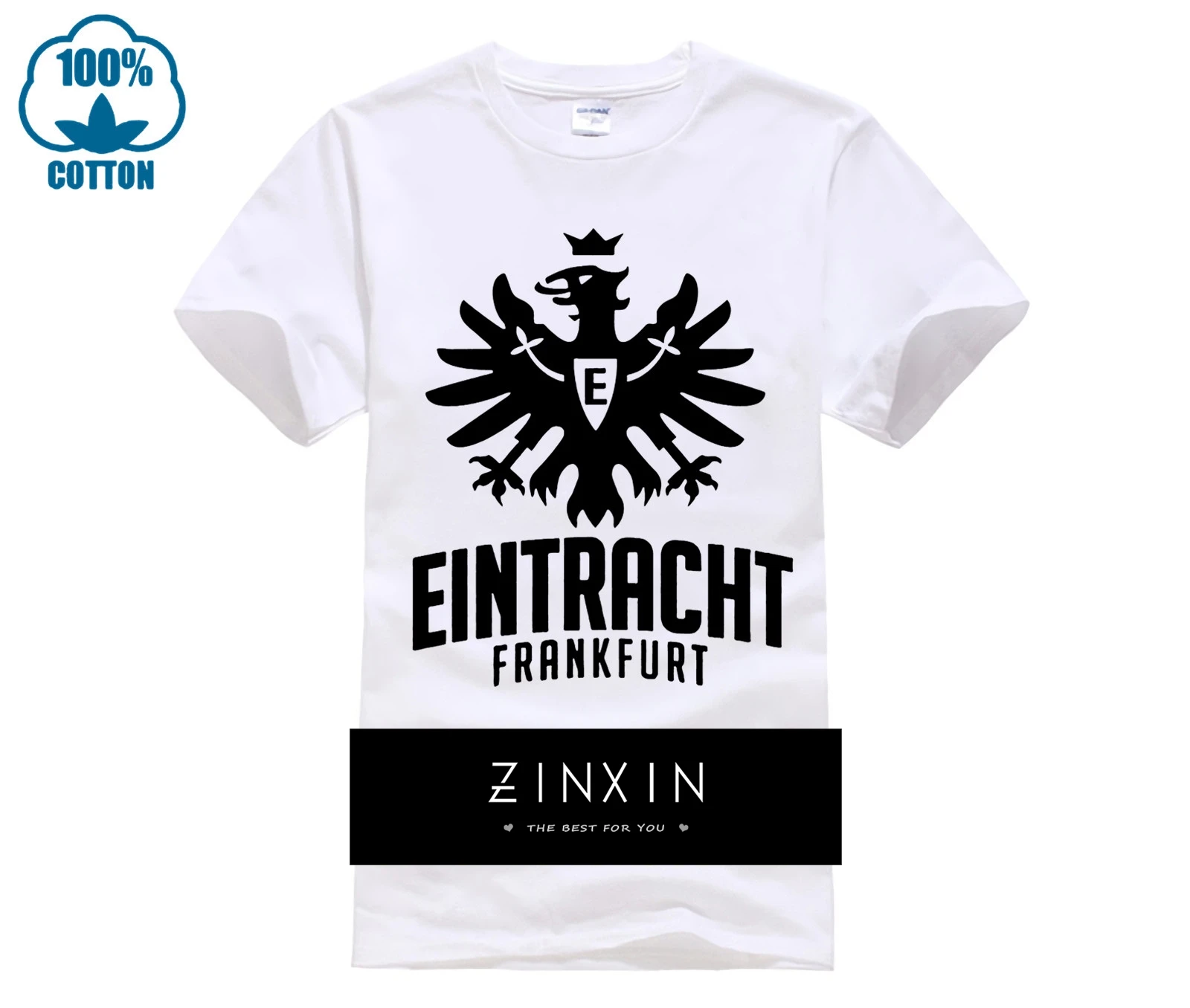 Модная стильная футболка немецкая эмблема франфорта клуб Франкфурт am Main SGE Die Aquila ventilatore Red Uomo Style