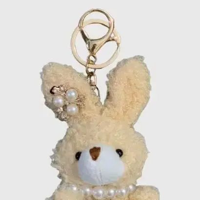 Porte-clés en peluche lapin à longues oreilles pour femmes et filles, mignon de dessin animé, pendentif pour sac à dos Y2K, breloque pour téléphone, sangle cadeau