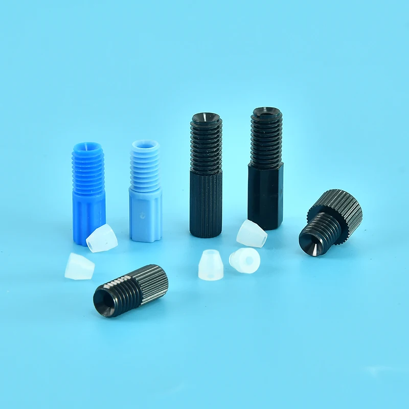 Runze Anti-twist Two-piece Set Fittings PPS Material High Temperature Resistance Flangeless Fitting
