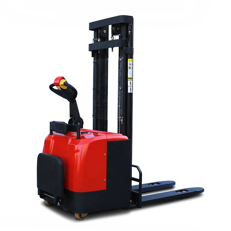 2T 3T 4m lifting height electric stacker lift electric forklift lift electric pallet stacker